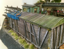 Load image into Gallery viewer, #004 Derelict Boxcar Storage Shed O/On3/On30