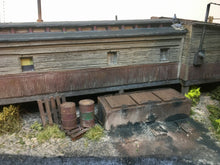 Load image into Gallery viewer, #005 The Passenger Car Repair Shop With Shed, Platform and Detail Parts O/On3/On30