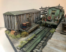 Load image into Gallery viewer, #004 Derelict Boxcar Storage Shed O/On3/On30