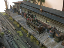 Load image into Gallery viewer, #005 The Passenger Car Repair Shop With Shed, Platform and Detail Parts O/On3/On30