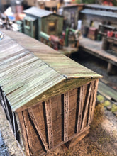 Load image into Gallery viewer, #004 Derelict Boxcar Storage Shed O/On3/On30