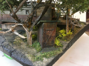 #001 Repair Shop at Lame Deer Mill Full Diorama Kit O/On3/On30 See Quick Links
