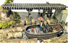 Load image into Gallery viewer, #007 The Log Pond Boat at Lame Deer Mill 1:48 Craftsman O/On3/On30 Complete Log Boat Only
